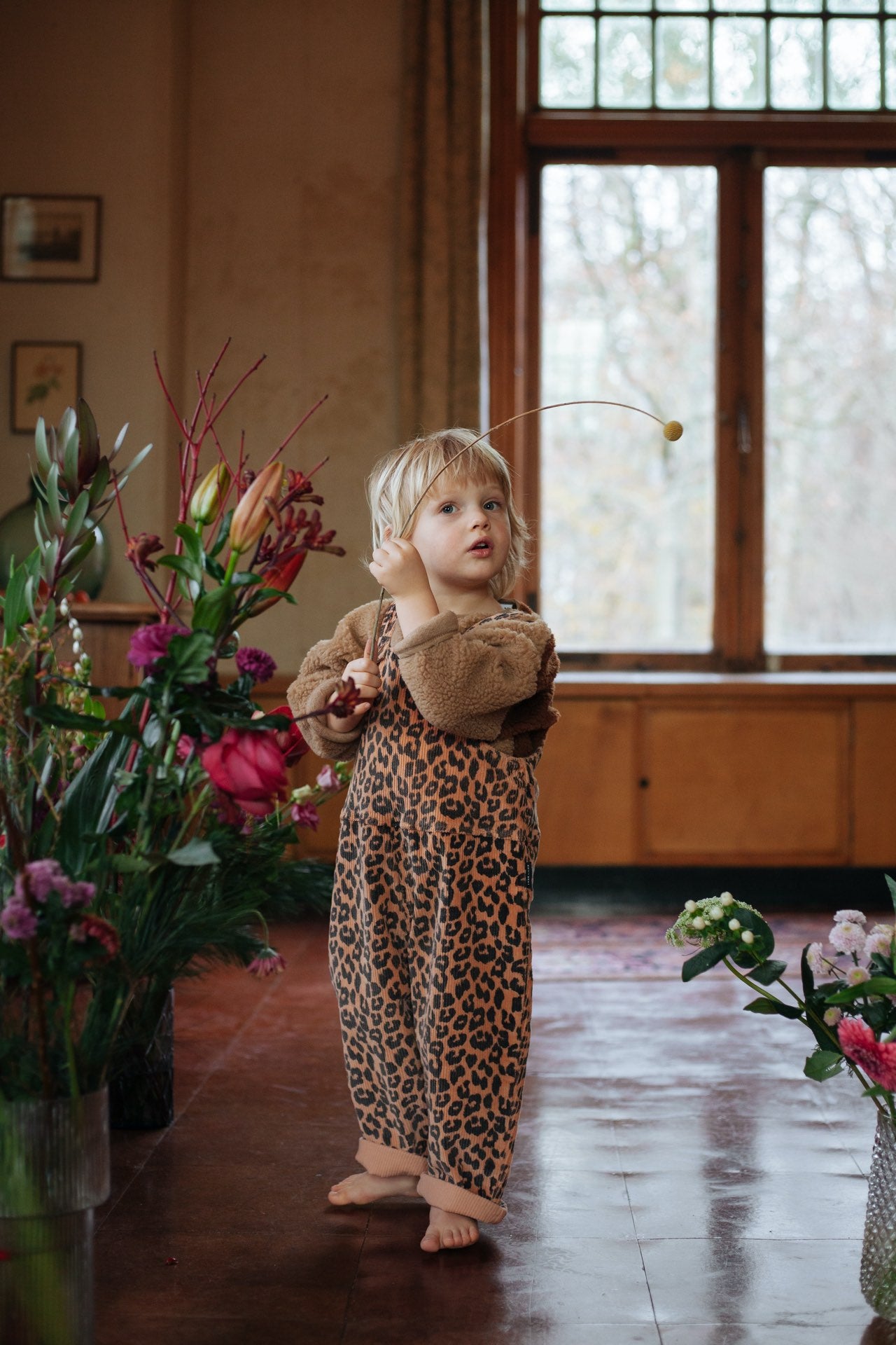 Suit Charlie Corduroy Leopard Hazel