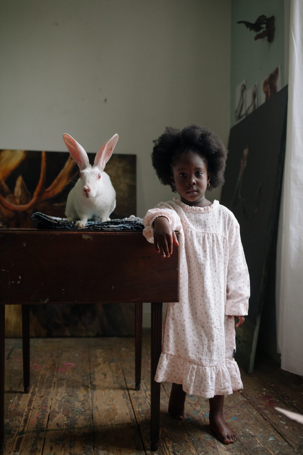 Dress Flower Lois Soft White