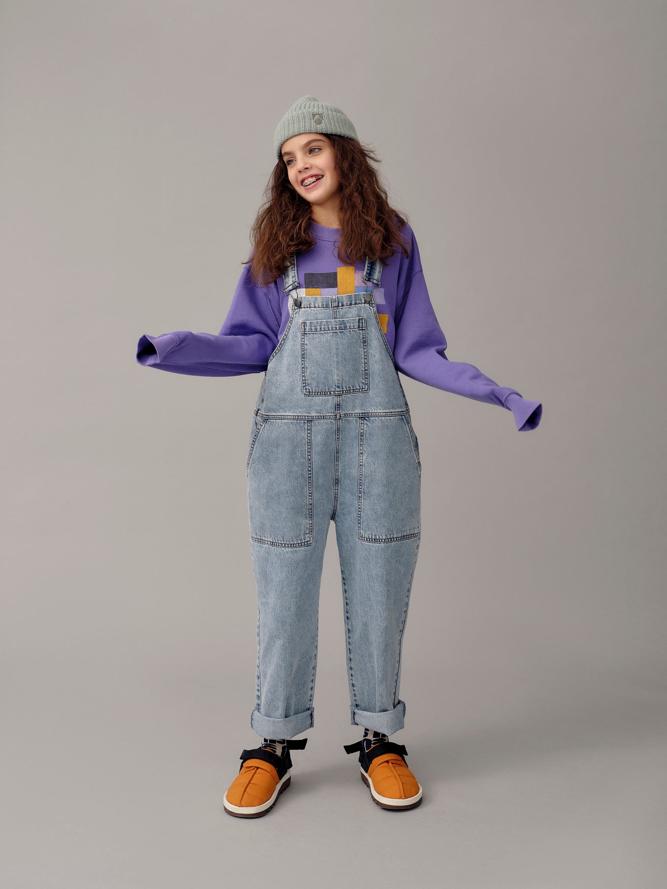 Dungaree Fade Out Blue