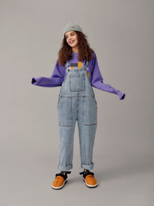 Dungaree Fade Out Blue