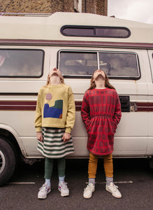 Skirt Velours Fog & Duck Green