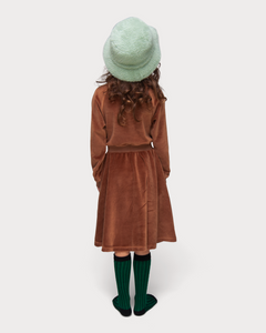 Dress Caramel Coyote Velour