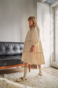 Dress Folk Ecru
