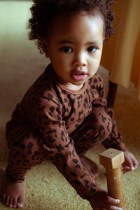 Pants Leopard Hickory Brown