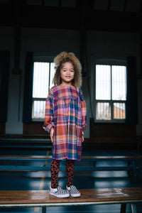 Dress Chloe Blushy Checked