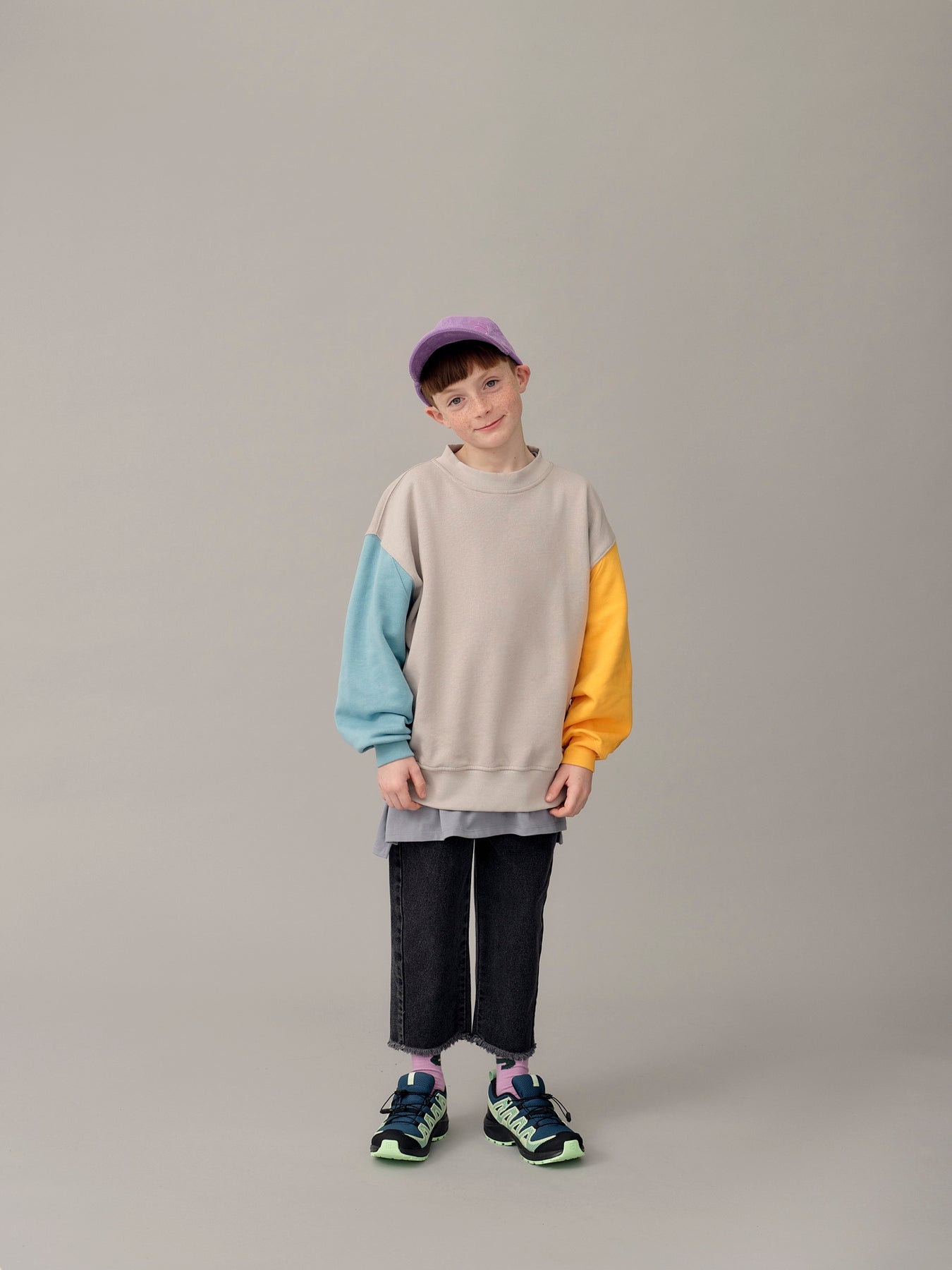 Sweatshirt Oversized Colourblock
