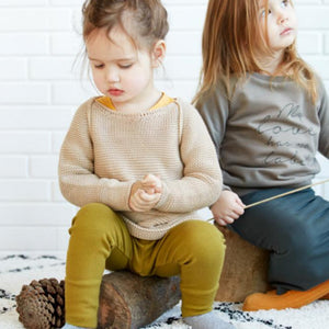 Sweater Knitted Boet Brown