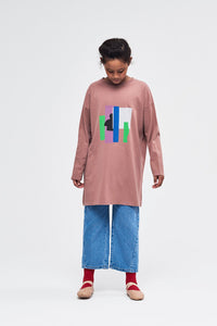 Longsleeve Oversized Cognac