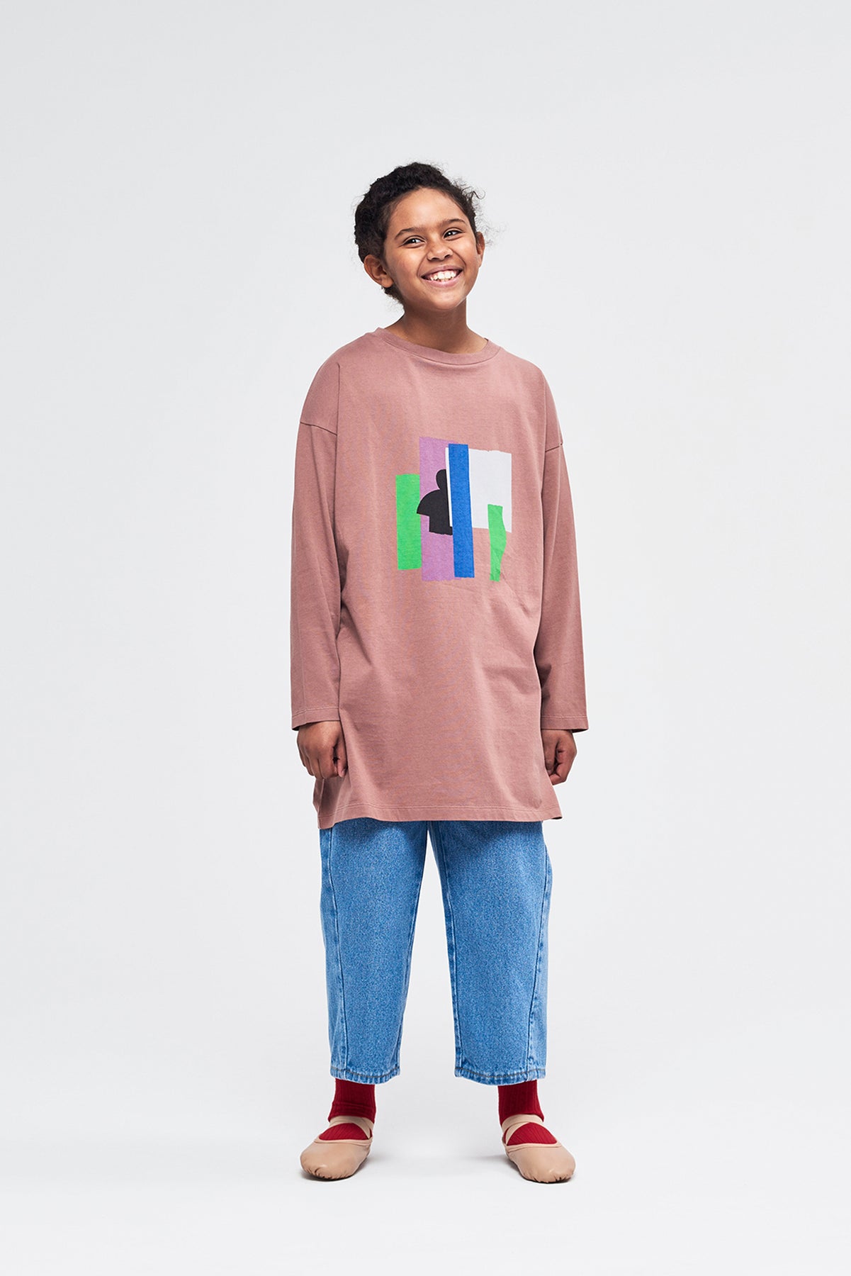 Longsleeve Oversized Cognac