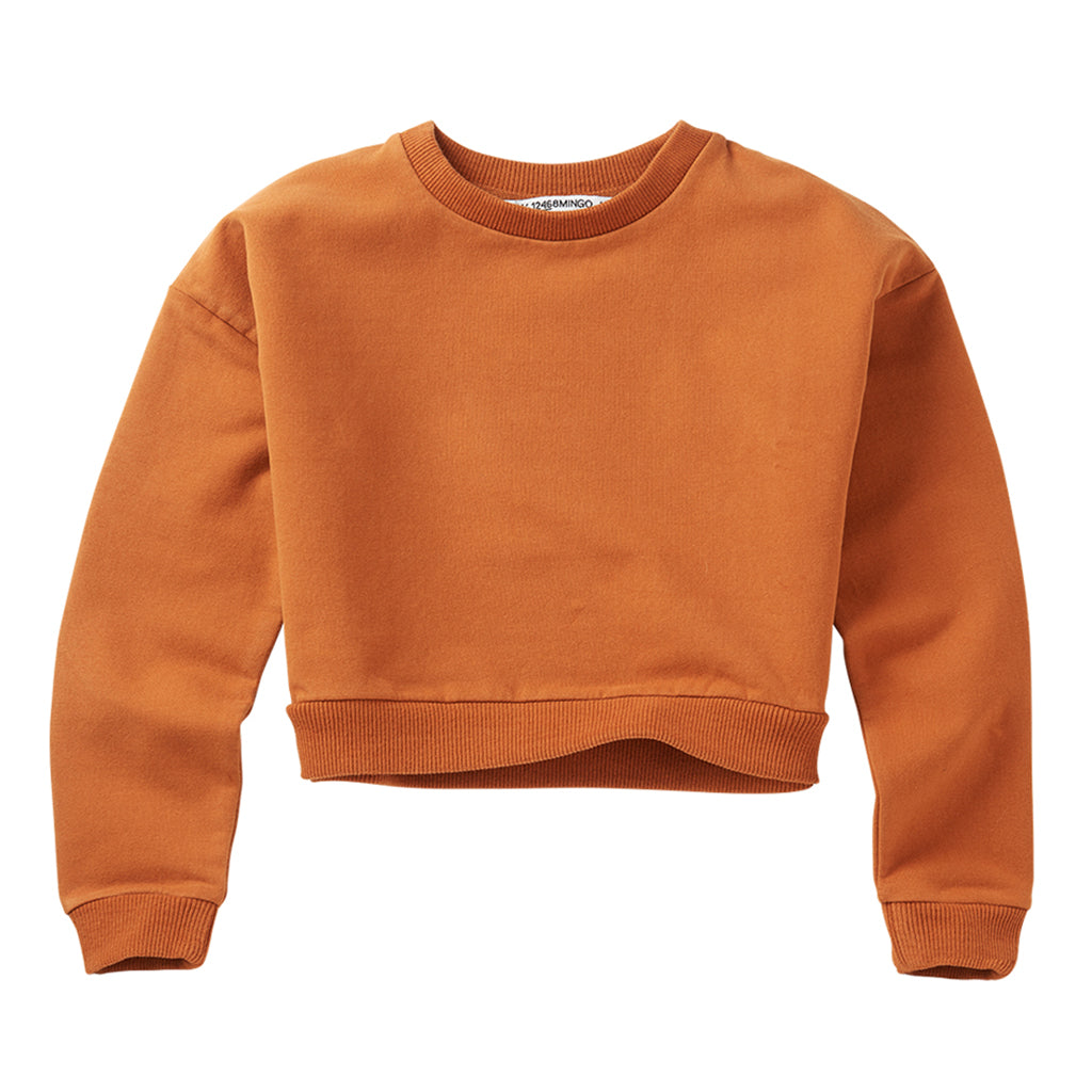 Sweater Cropped Dark Ginger