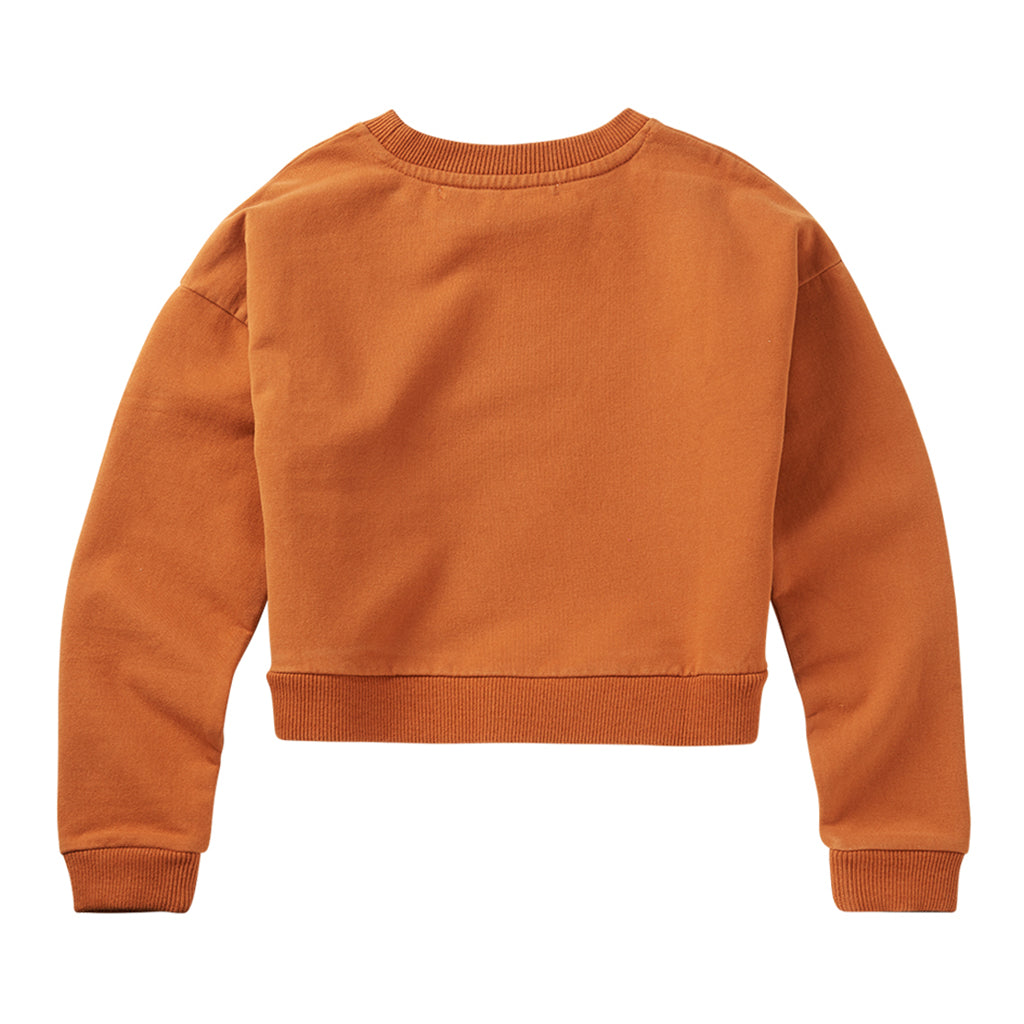 Sweater Cropped Dark Ginger