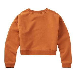 Sweater Cropped Dark Ginger