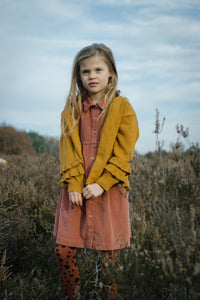 Vest Polly Ruffle Sandstone
