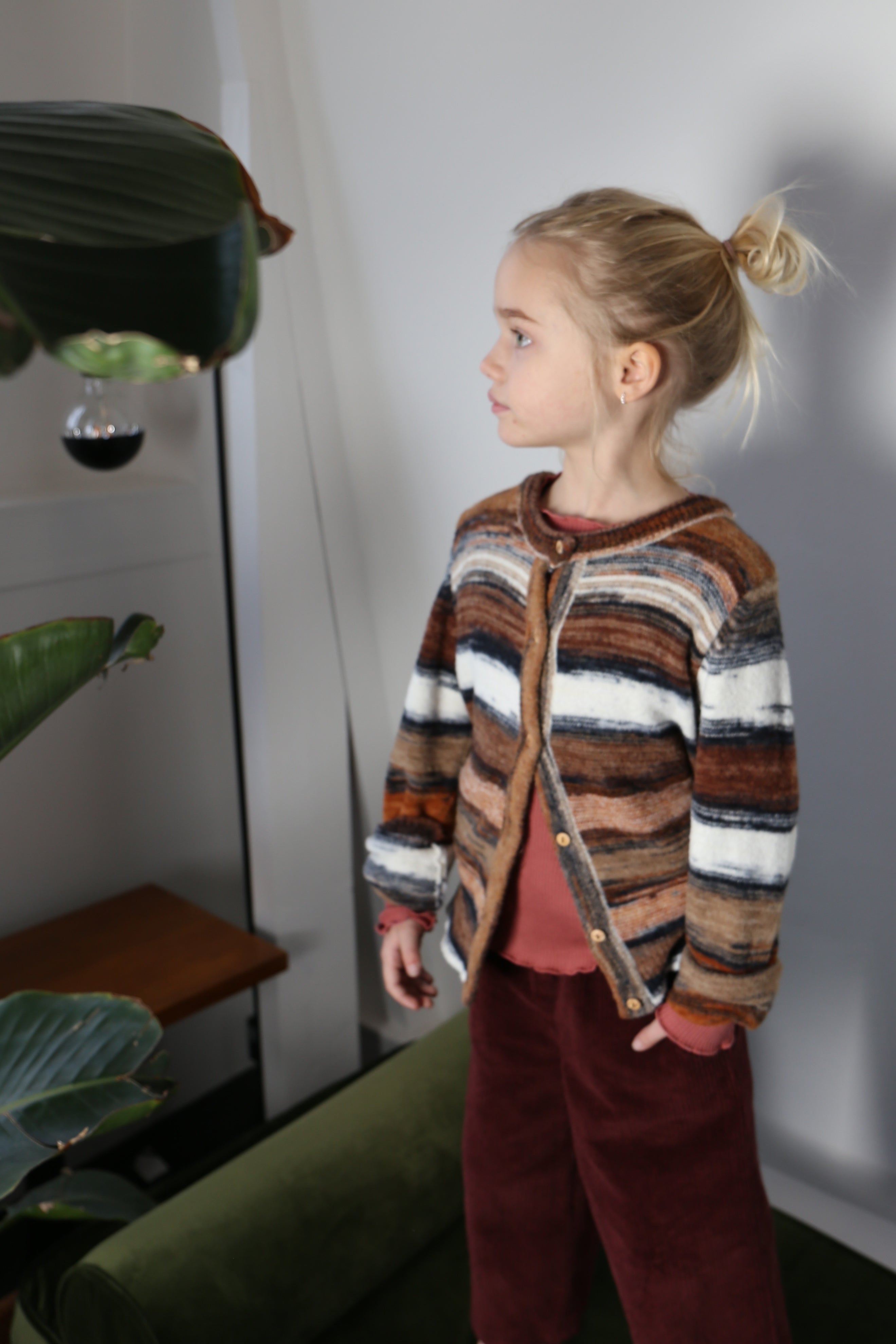 Vest Knitted Reese Striped