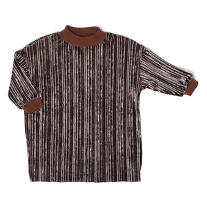 Dress Gina Plisse Bomber Chestnut