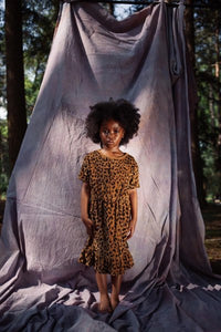 Dress Towel Holly Leopard Sandstone