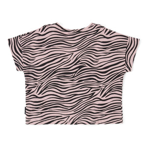 T-shirt Zebra Dusty Powder