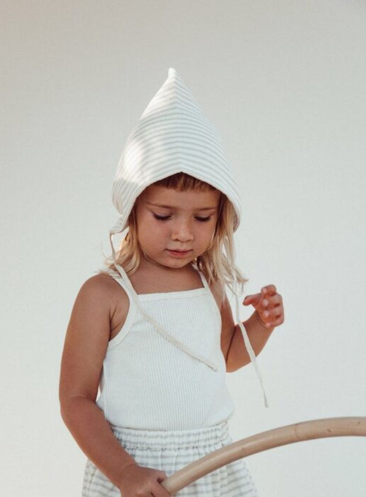 Bonnet Pixie Sandy Stripes