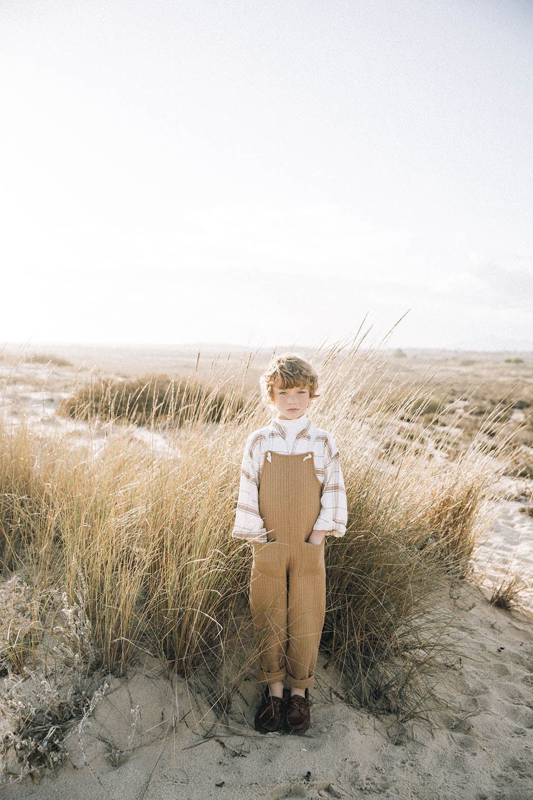 Jumpsuit Quilted Camel