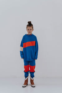 Hoodie Matisse Blue Color Block