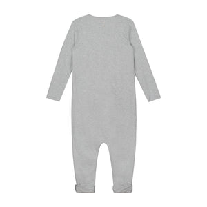 Playsuit Long Sleeve Grey Melange