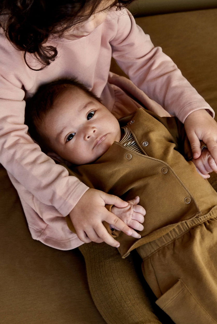 Cardigan Baby Grey Melange