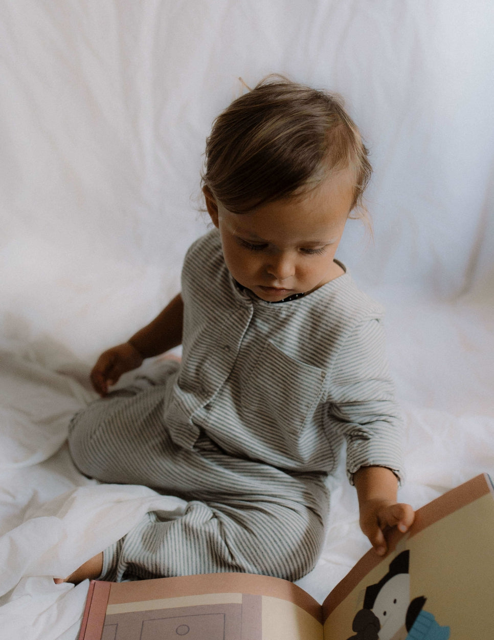 Playsuit Baby Autumn Cream