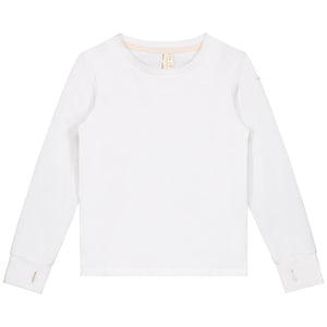 Long Sleeve With Thumbhole White