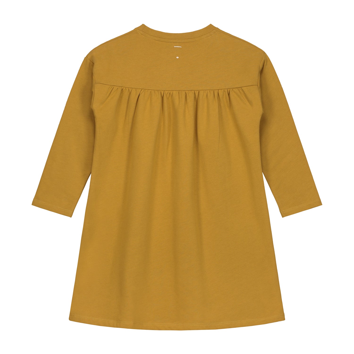 Dress Pleated Mustard