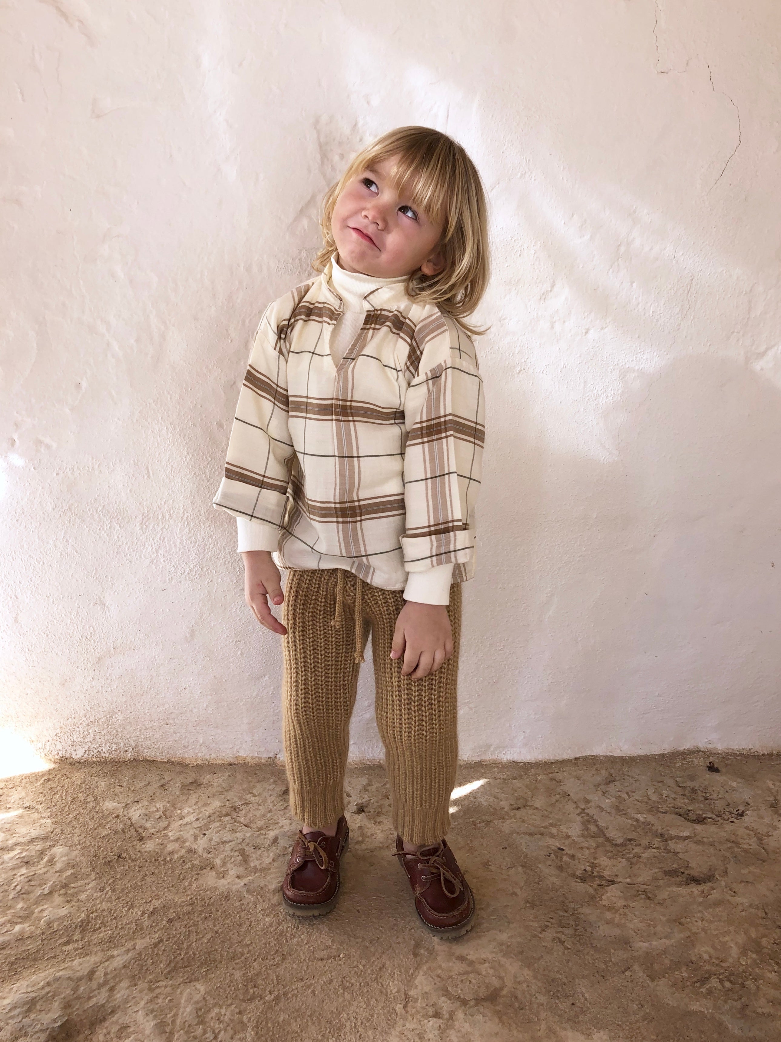 Trousers Knit Oat