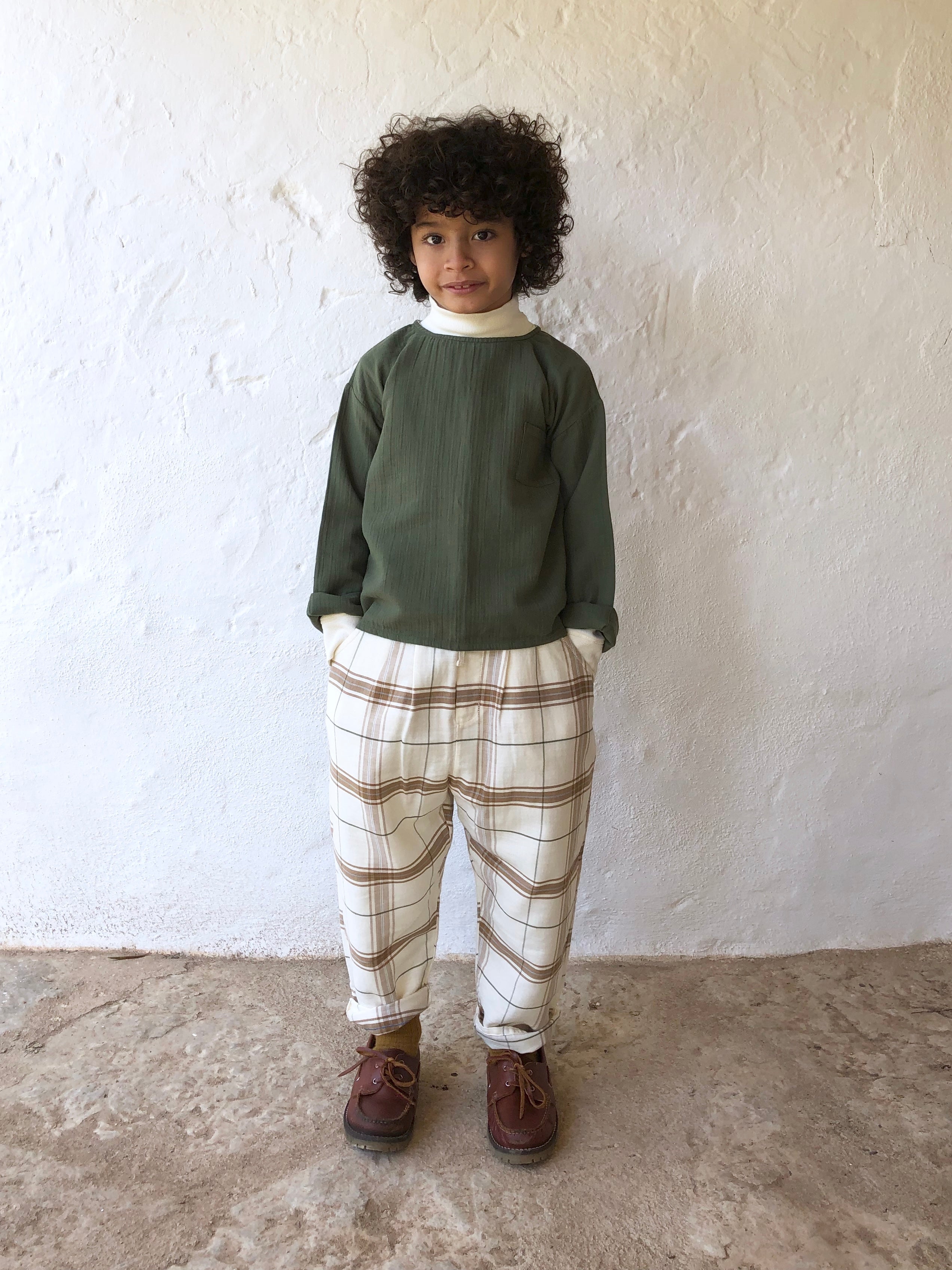 Shirt Oversized Pine Green