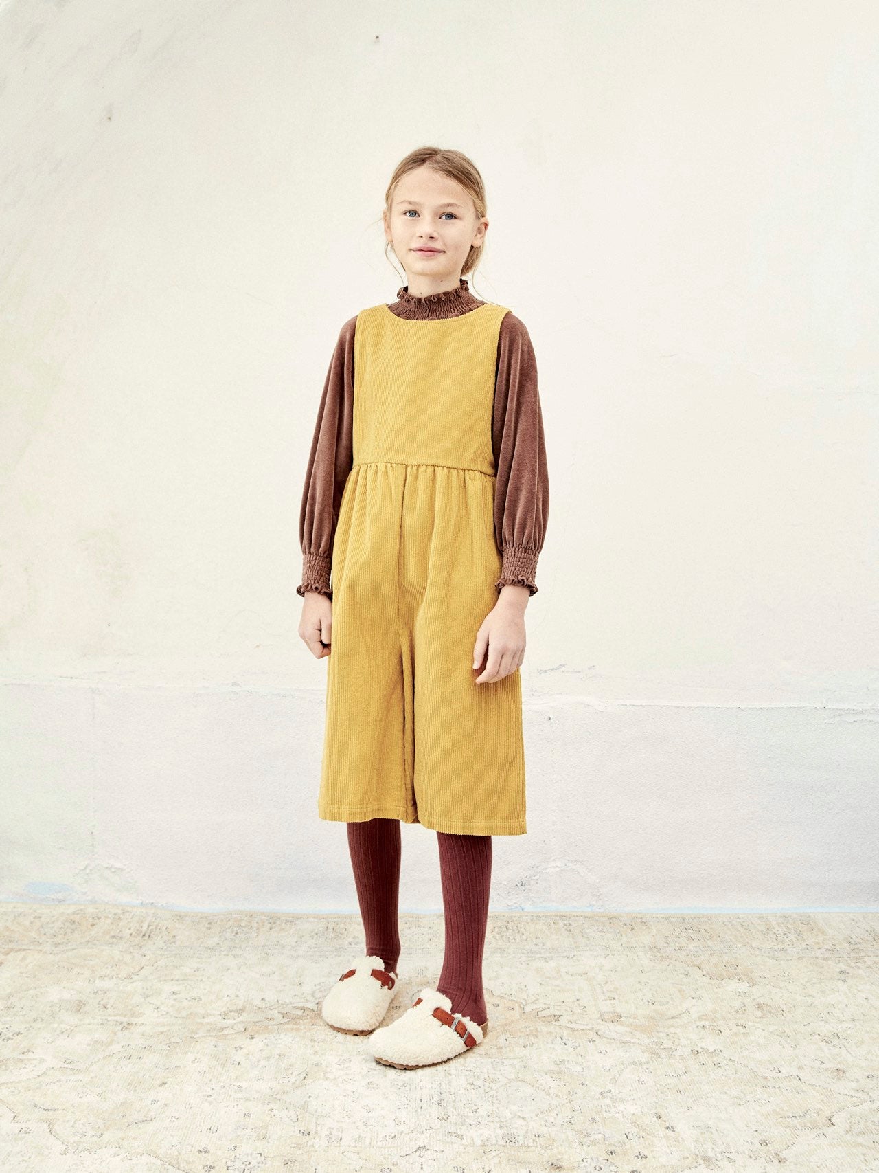 Playsuit Bermuda Cord Earth