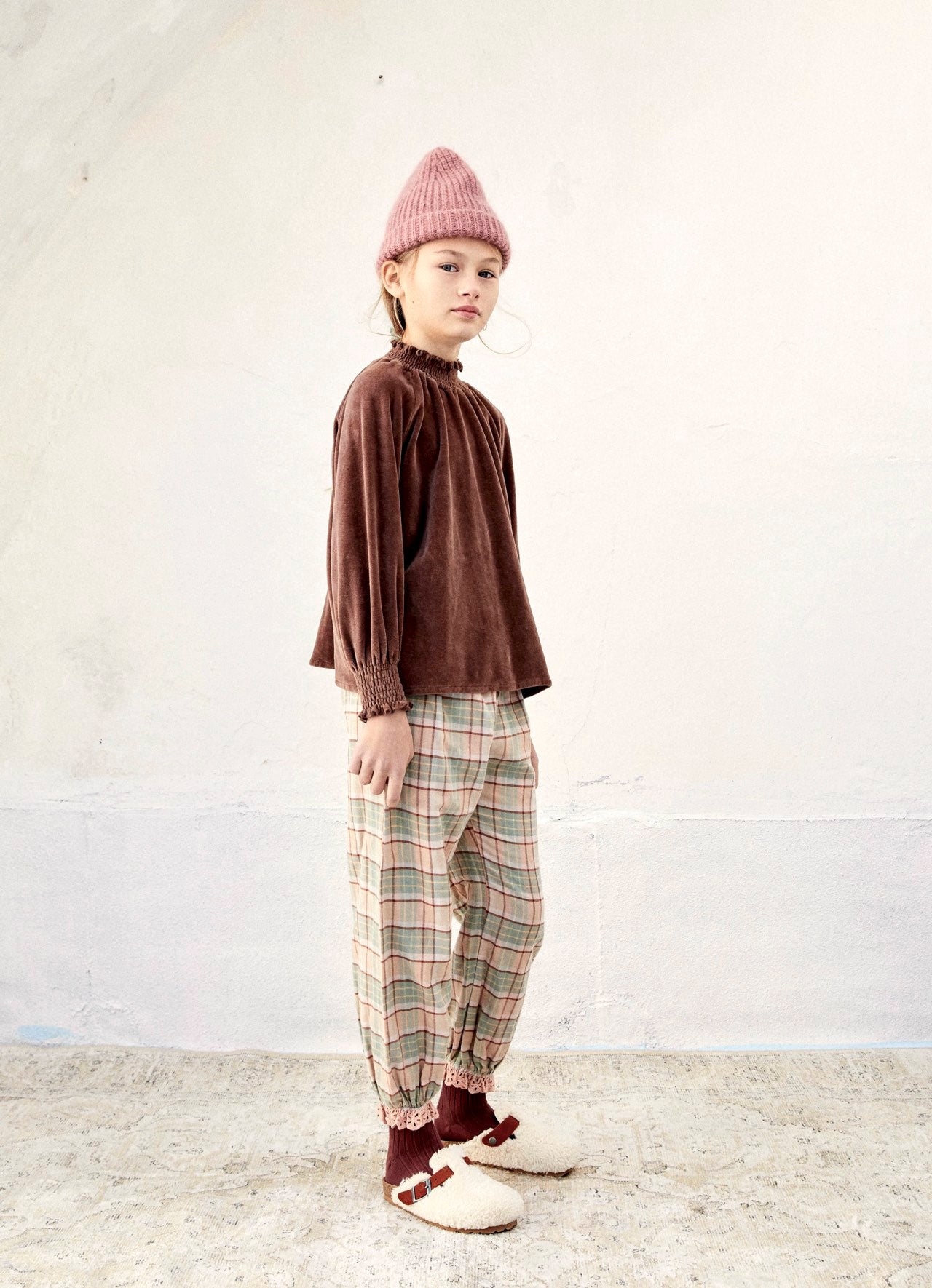 Blouse Smocked Brownie
