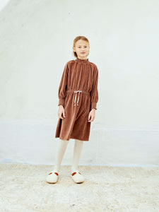 Dress Smocked Brownie