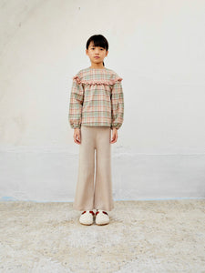 Pants Knit Rib Natural
