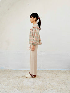 Pants Knit Rib Natural