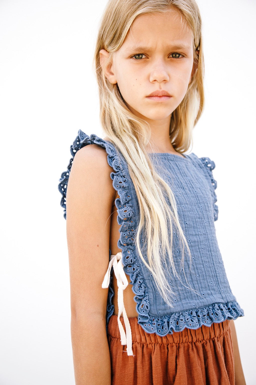 Top Vest Ocean Blue