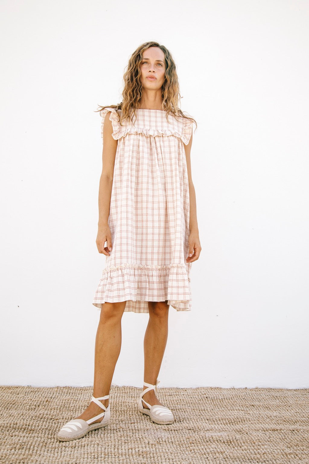 Dress Lina Rustic Check Adult
