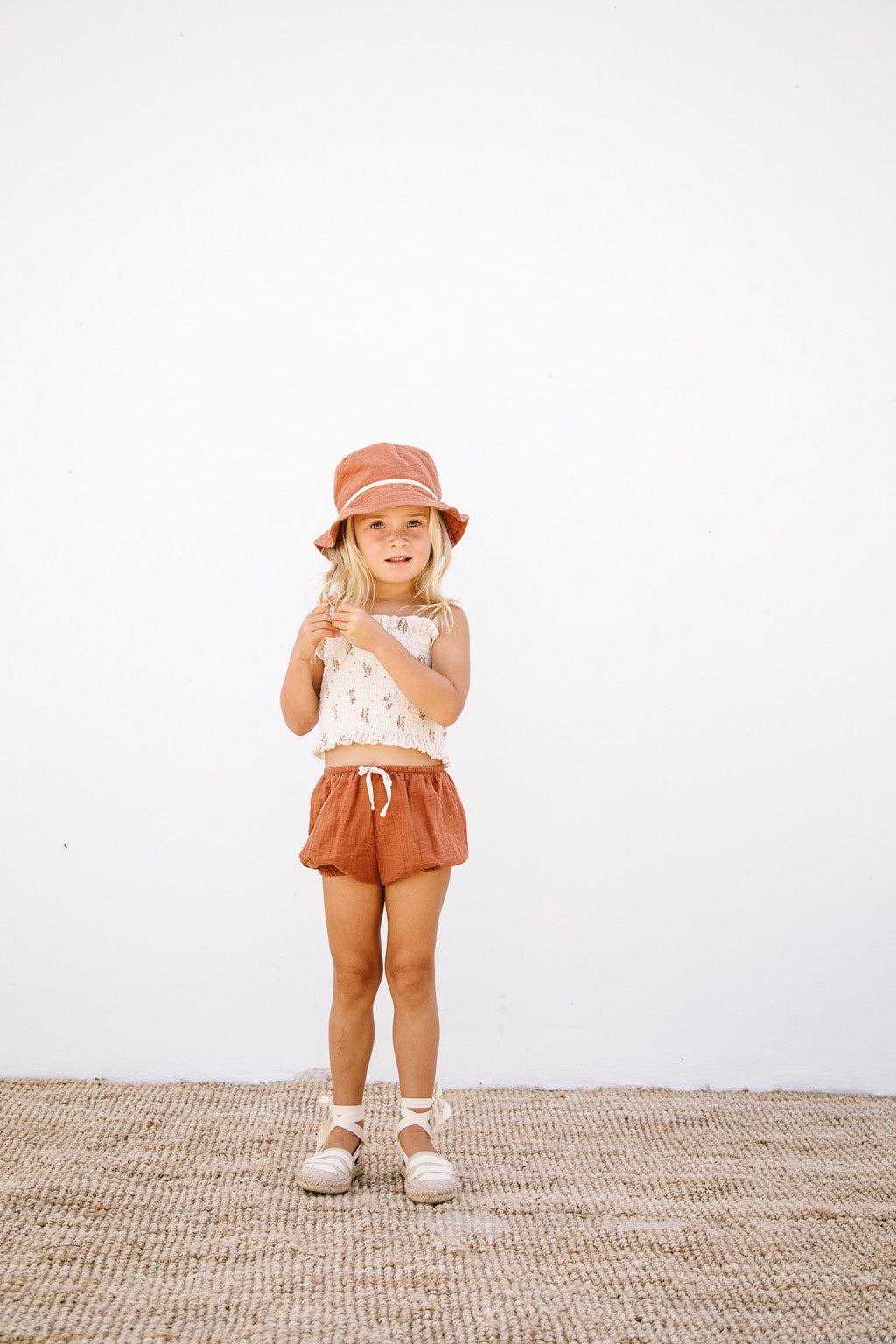 Top Smocked Blanca Summer Blossom