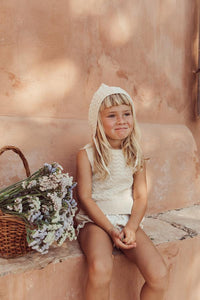 Vest Knit Jona Milk