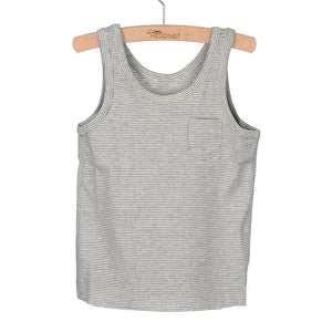 Tanktop Lily Grey Melee White Striped