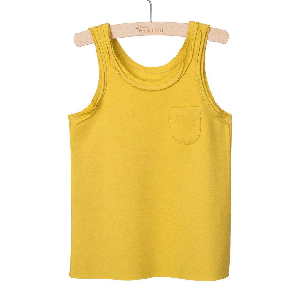 Tanktop Lily Oiled Yellow