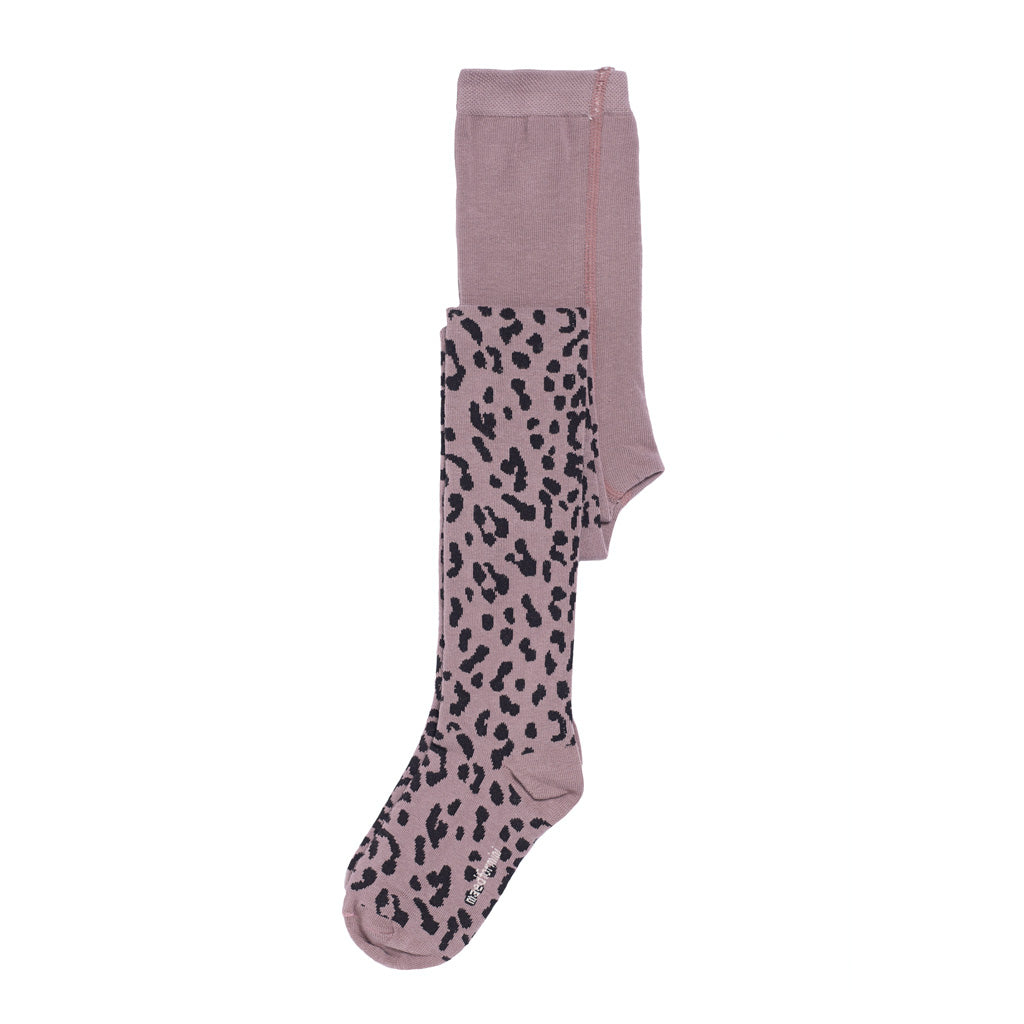 Tights Lilac Leopard
