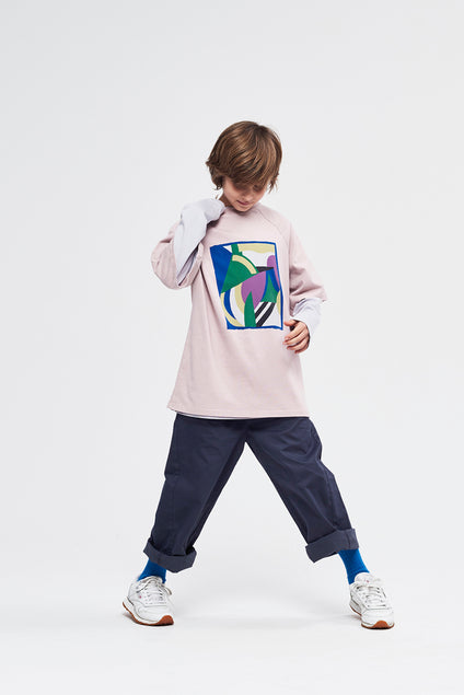 Tee Oversized Shadow Grey