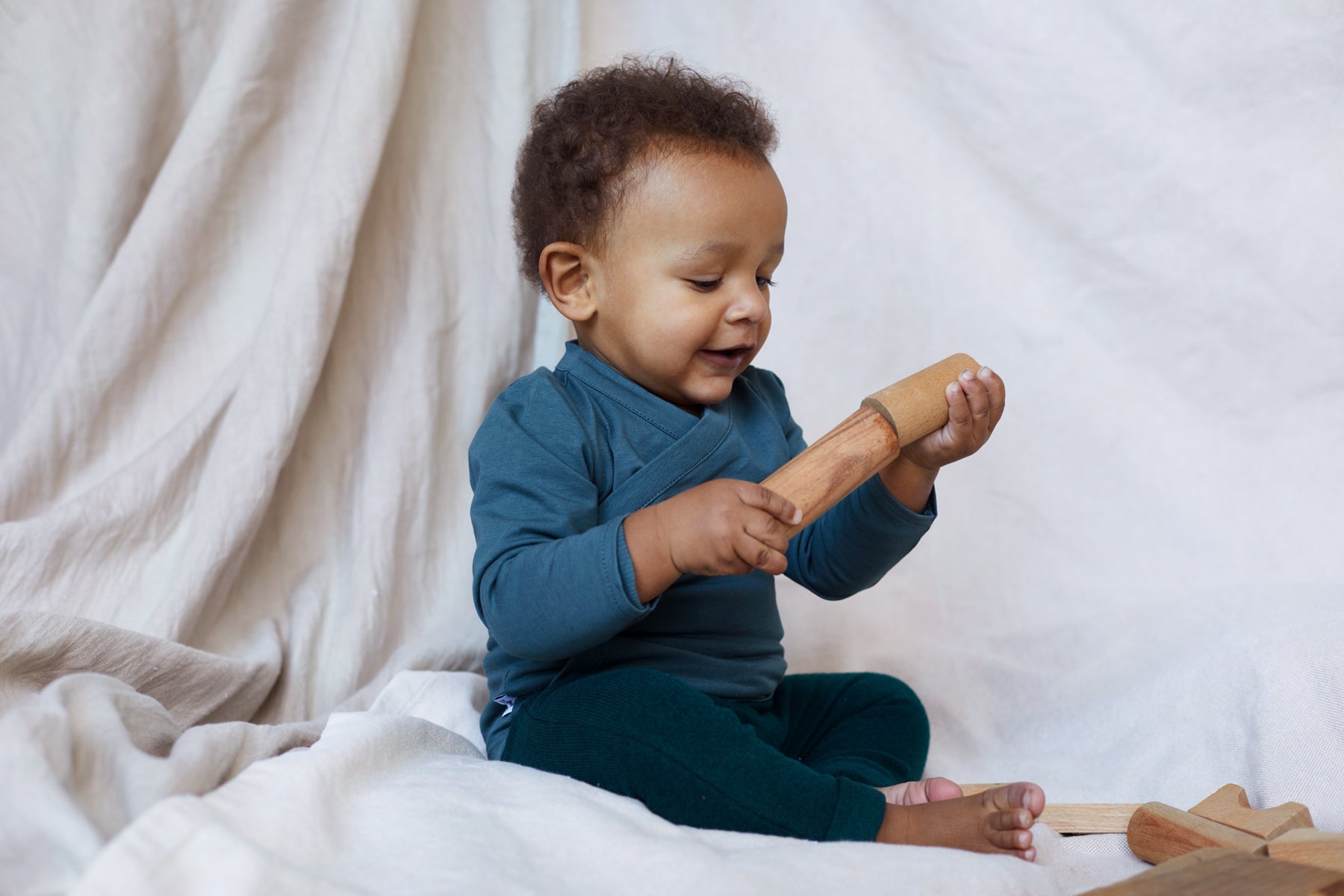 Pants Knit Baby Sea Grass