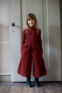 Dungaree Corduroy Brick Red