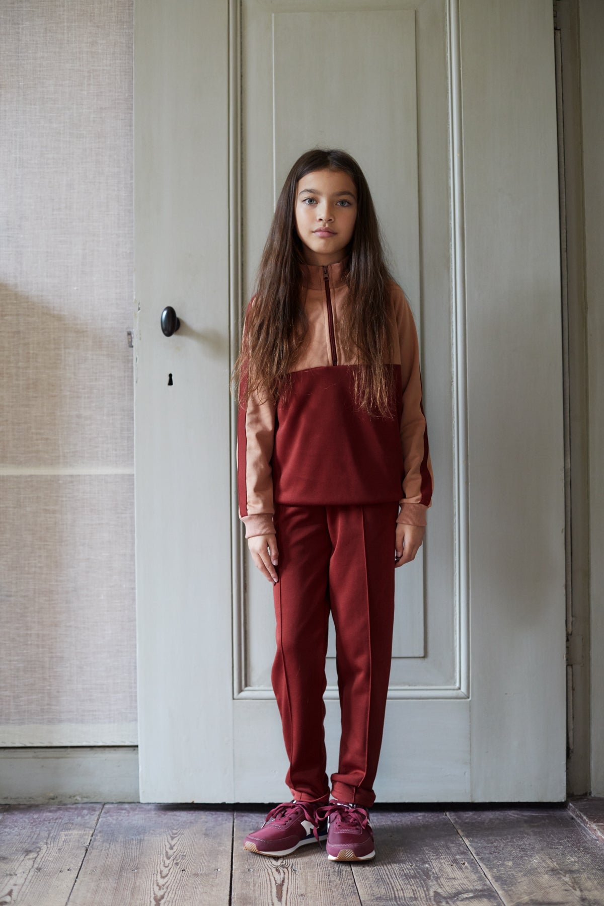 Pants Tracking Brick Red