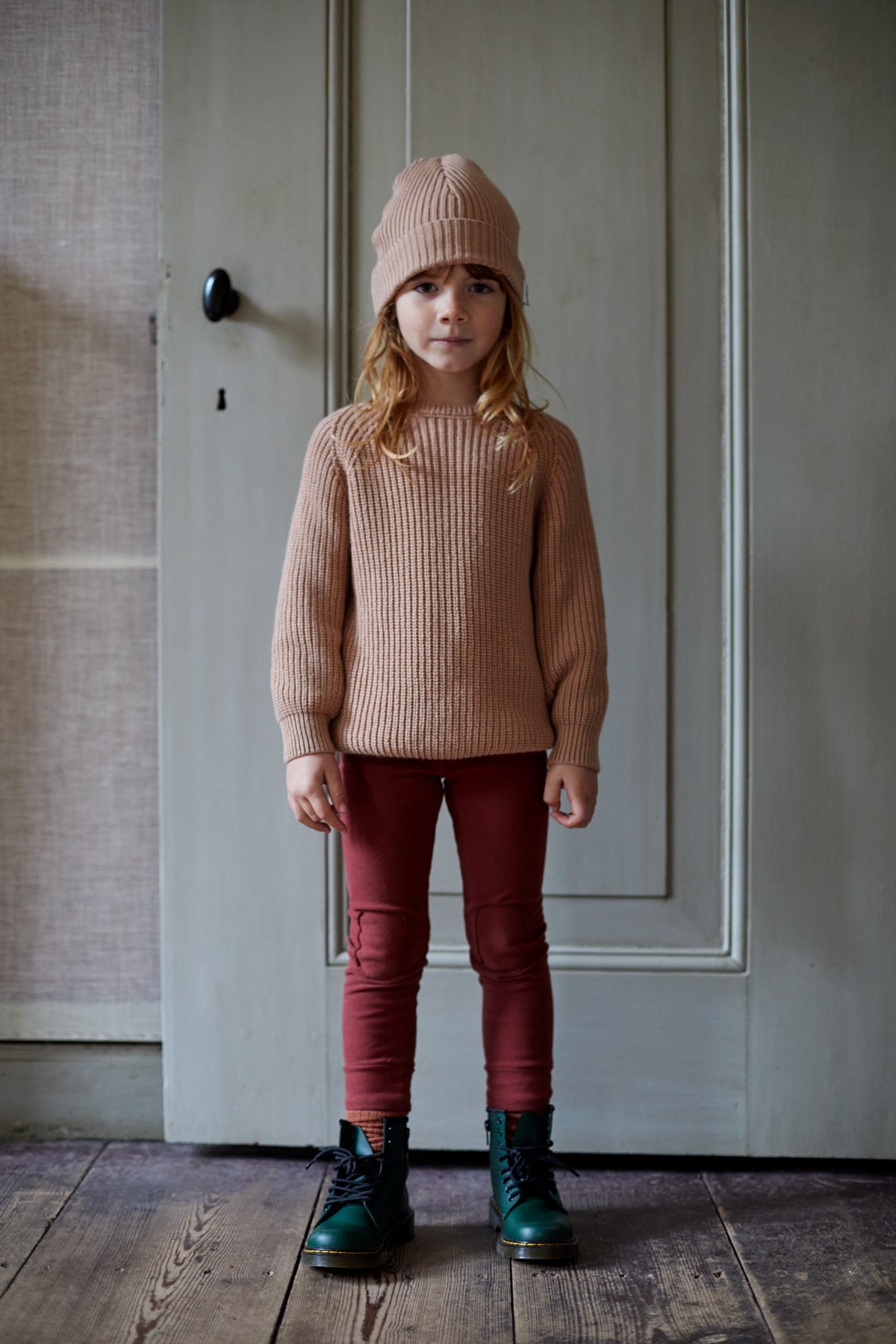Beanie Knit Chocolate Milk