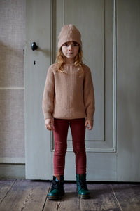 Beanie Knit Chocolate Milk