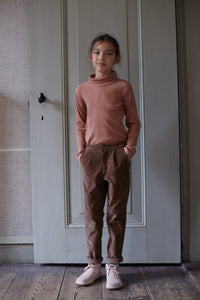 Chino Corduroy Burnished Leather